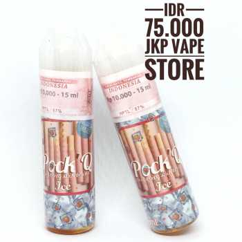POCK Q STRAWBERRY ICE 15ML - SALTNIC PREMIUM LIQUID VAPE BY ESP JUICE