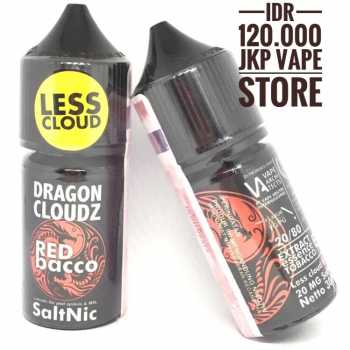 DRAGON CLOUDZ RED BACCO 30ML - SALT NIC PREMIUM LIQUID VAPE BY VA