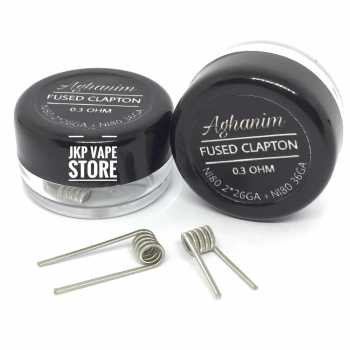 AGHANIM FUSED CLAPTON V1 - NI80 26x2/36 - COIL AUTHENTIC FOR VAPE