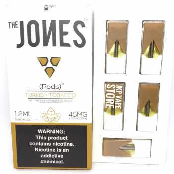 THE JONES TURKISH TOBACCO FOR JUUL POD REPLACEMENT - CARTRIDGE AUTHENT