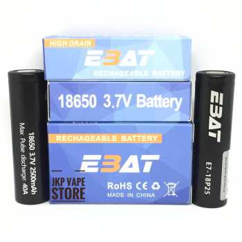 BATTERY EBAT - IMR18650 2500MAH 40A - AUTHENTIC BATERAI VAPE