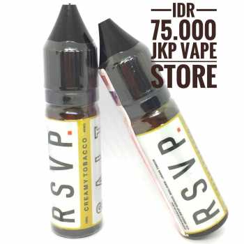 RSVP SALT CREAMY TOBACCO 15ML - PREMIUM LIQUID VAPE BY RUSSEL BREW