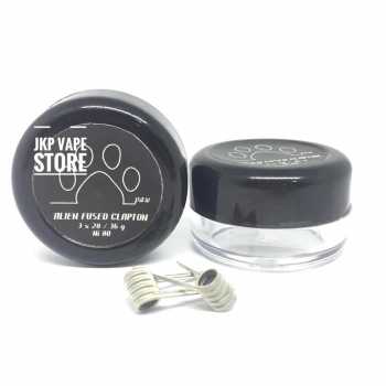 COIL PAW ALIEN FUSED CLAPTON - NI80 3x28/36 - COIL AUTHENTIC FOR VAPE