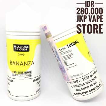 BANANZA 100ML - PREMIUM LIQUID VAPE BY MILKSHAKE E-LIQUIDS
