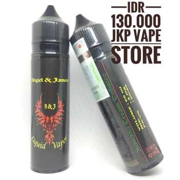 ANGEL & JAMES BANANA CREAM TOBACCO 60ML - PREMIUM LIQUID VAPE BY A& J