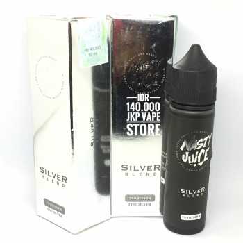 NASTY JUICE SILVER BLEND 60ML - PREMIUM LIQUID VAPE BY NASTYHEX