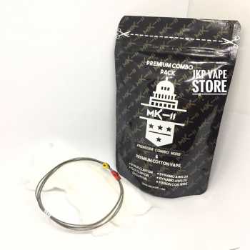 MK-II COMBO REV CLAPTON - RASAKI COTTON - WIRE AUTHEN 1 M FOR VAPE