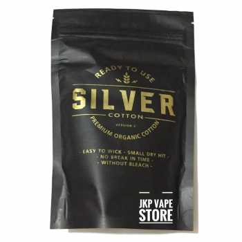 SILVER COTTON V2 - PREMIUM WICKING KAPAS VAPE AUTHENTIC FROM INDONESIA
