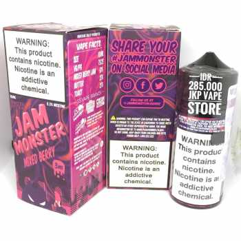 JAM MONSTER MIX BERRY 100ML - PREMIUM LIQUID VAPE BY SS USA