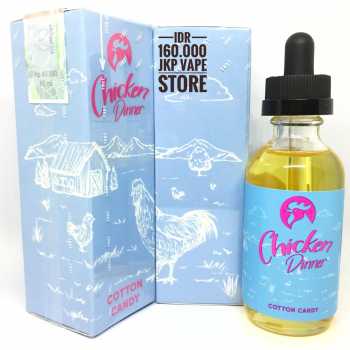 CHICKEN DINNER COTTON CANDY 60ML - PREMIUM LIQUID VAPE BY JRX