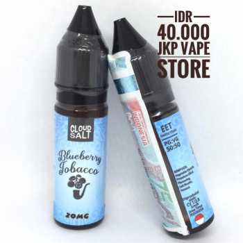 CLOUD SALT BLUEBERRY TOBACCO 15ML - PREMIUM LIQUID VAPE BY TOR