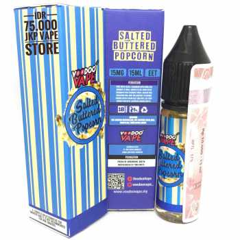 VOODOO POPCORN 15ML - SALTNIC PREMIUM LIQUID VAPE BY VOODOOVAPE