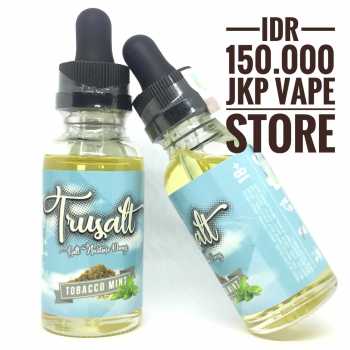 TRUSALT TOBACCO MINT 30ML - SALT NIC PREMIUM LIQUID VAPE BY INDO RSVP