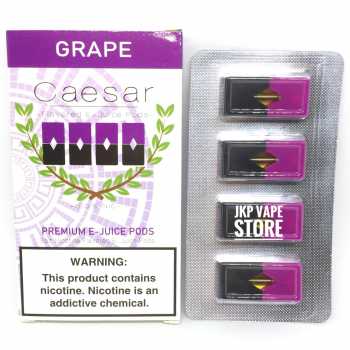 CAESAR GRAPE FOR JUUL POD REPLACEMENT - CARTRIDGE AUTHENTIC
