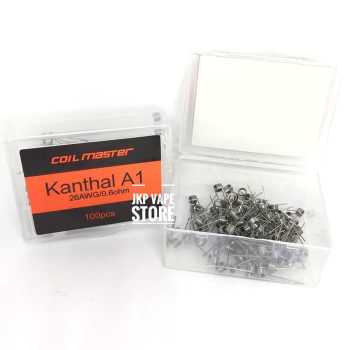 COIL MASTER PREBUILD - KA A1 26 GA - COIL AUTHENTIC FOR VAPE