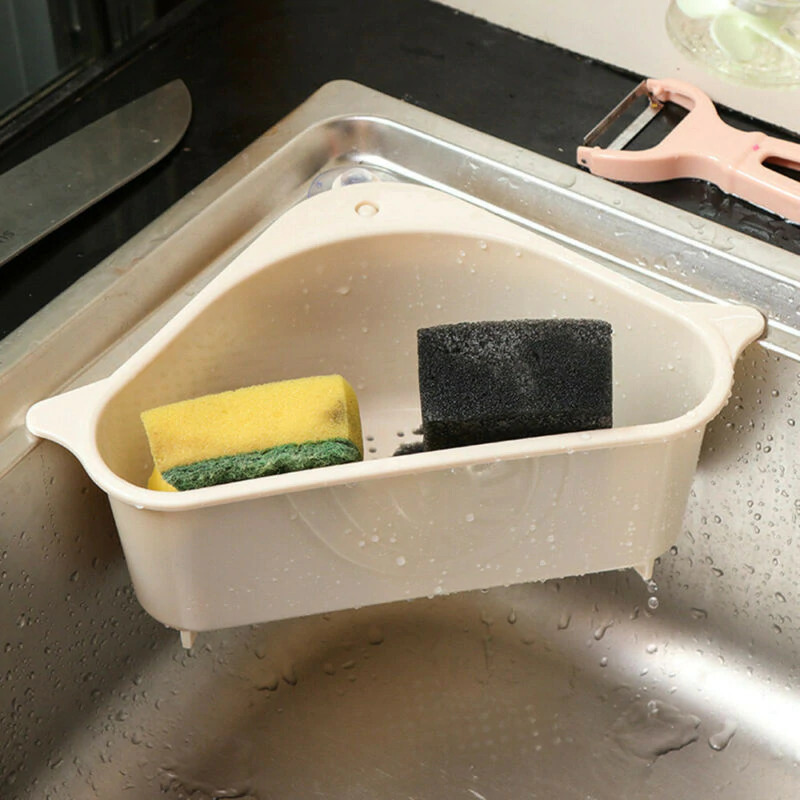 WonderHot Rak Sudut Saring Serbaguna Tempat Cuci Piring Sink Drain - WH930