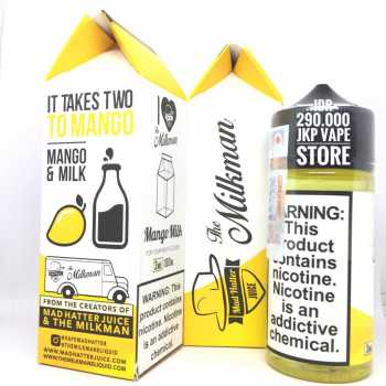 THE MILKMAN MANGO MILK 100ML - PREMIUM LIQUID VAPE USA BY MAD HATTER