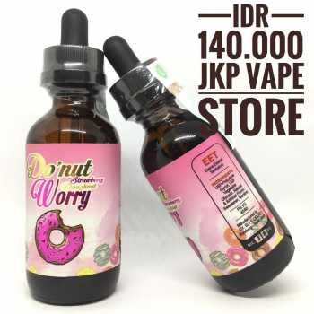 DONUT WORRY STRAWBERRY 60ML - PREMIUM LIQUID VAPE BY LAB51
