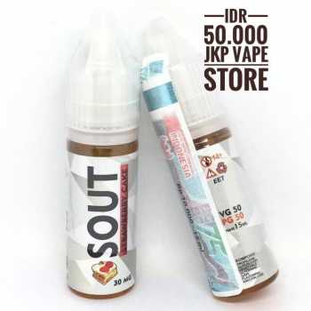 SOUT STRAWBERRY CAKE 15ML - SALTNIC PREMIUM LIQUID VAPE BY LAB51