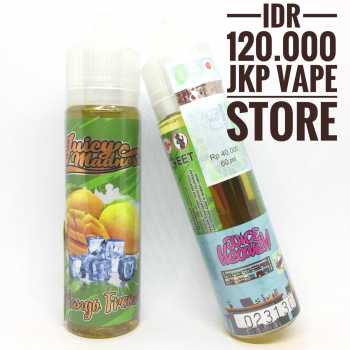 JUICY MADNESS MANGO FREEZE 60ML - PREMIUM LIQUID VAPE BY JUICE HEAVEN