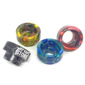 LARVA WIDE BORE HONEYCOMB RESIN DRIPTIP - DRIPTIP 810 VAPE AUTHENTIC