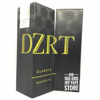 DZRT CLASSIC BANOFFEE PIE 60ML - PREMIUM LIQUID VAPE BY DJUREKZ