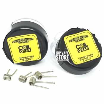 COIL GEAR FUSED CLAPTON 28 - NI80 HG 28x2/40 - COIL AUTHENTIC FOR VAPE