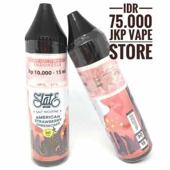 SLATE AMERICAN STRAWBERRY CHEESECAKE 15ML - PREMIUM LIQUID BY TRIDATU