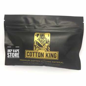 COTTON KING 0.35 OZ 10G - PREMIUM WICKING KAPAS VAPE AUTHENTIC EJM USA