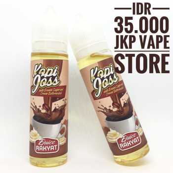 KOPI JOSS 60ML - PREMIUM LIQUID VAPE BY EJUICE RAKYAT