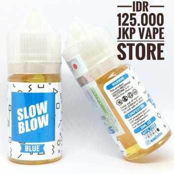 SLOW BLOW BLUE 30ML - SALT NIC PREMIUM LIQUID VAPE BY SAS