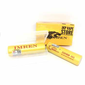 BATTERY IMREN - IMR 18650 2500MAH 40A - AUTHENTIC BATERAI VAPE