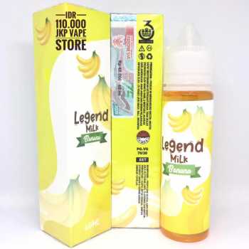 LEGEND BANANA MILK 60ML - PREMIUM LIQUID VAPE BY 3MONKEYS