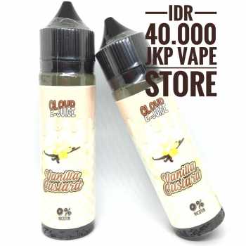 CLOUD EJUICE VANILLA CUSTARD 60ML - PREMIUM LIQUID VAPE BY TOR