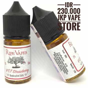 RIPE VAPES VCT STRAWBERRY 30ML - SALT NIC PREMIUM LIQUID VAPE