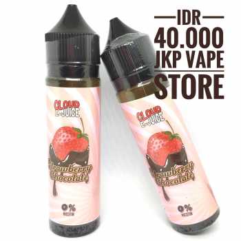 CLOUD EJUICE STRAWBERRY CHOCOLATE 60ML - PREMIUM LIQUID VAPE BY TOR