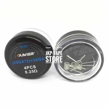 OUMIER ALIEN CLAPTON - NI90 26GAx2/38GA - COIL AUTHENTIC FOR VAPE