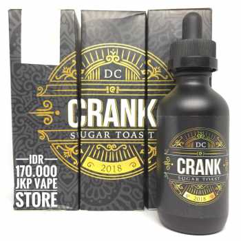 CRANK SUGAR TOAST 60ML - PREMIUM LIQUID VAPE BY JRX DEDDY CORBUZIER