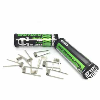 WOTOFO QUAD CORE FUSED CLAPTON 28 - N80 28x4/36 - COIL AUTHEN FOR VAPE