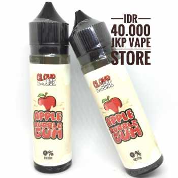 CLOUD EJUICE APPLE BUBBLEGUM 60ML - PREMIUM LIQUID VAPE BY TOR