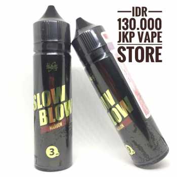 SLOW BLOW MAROON 60ML - PREMIUM LIQUID VAPE BY SASLABS