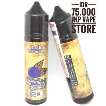 TOR ELIQUID BLUEBERRY TOBACCO 60ML - PREMIUM LIQUID VAPE BY T.O.R