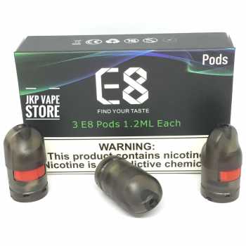 E8 POD REPLACEMENT - CARTRIDGE AUTHENTIC BY VAPEANTS
