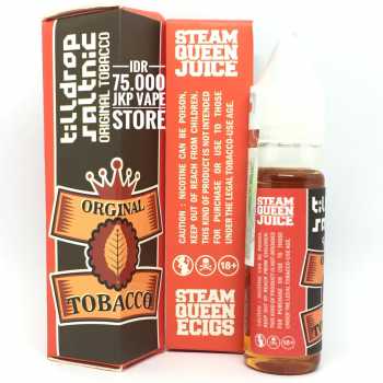 TILL DROP SALT NIC ORIGINAL TOBACCO 15ML - PREMIUM LIQUID VAPE BY SQJ