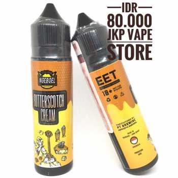 NGEBOEL BUTTERSCOTCH CREAM 60ML - PREMIUM LIQUID VAPE BY BREWINC