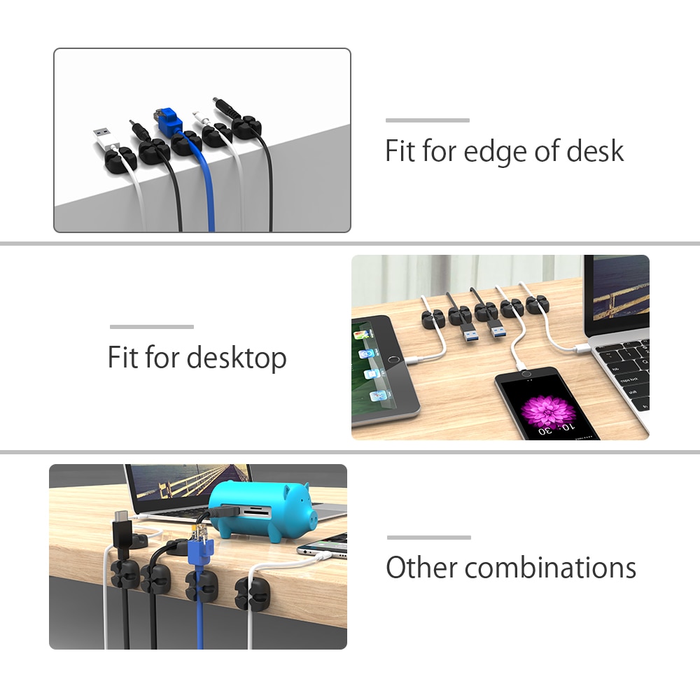 ORICO Cable Clip Cross Holder Manajemen Kabel 1 PCS - CBSX