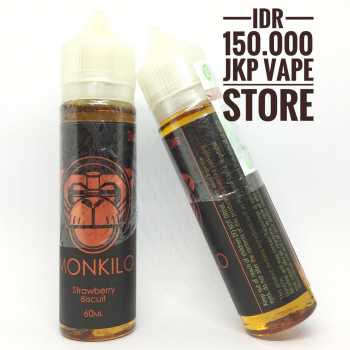 MONKILO STRAWBERRY BISCUIT 60ML - PREMIUM LIQUID VAPE BY MONKILO