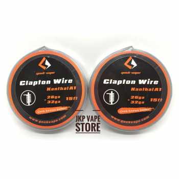 GEEK VAPE CLAPTON - KA A1 26/32 - WIRE AUTHEN 15 FEET FOR VAPE