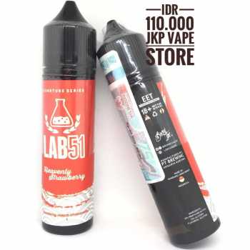 LAB 51 HEAVENLY STRAWBERRY NEW 60ML - PREMIUM LIQUID VAPE BY BREW INC