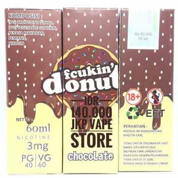 FCUKIN DONUTS CHOCOLATE 60ML - PREMIUM LIQUID VAPE BY JUICE HEAVEN AVS